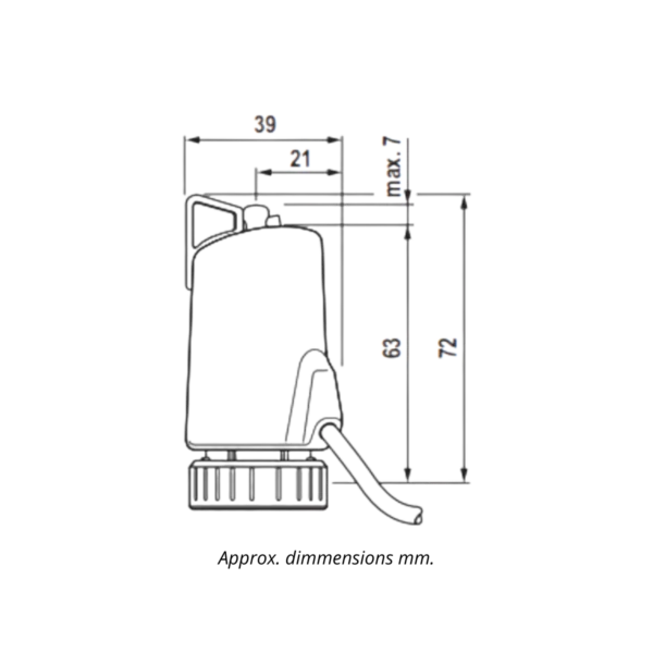 SERVOMOTEUR THERMAQUA - 1A 5