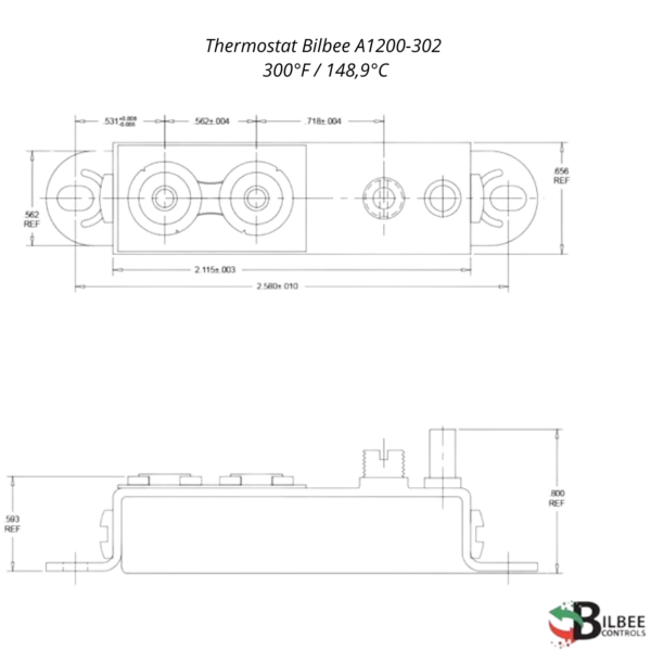 Thermostat Bilbee A1200-302 ​2