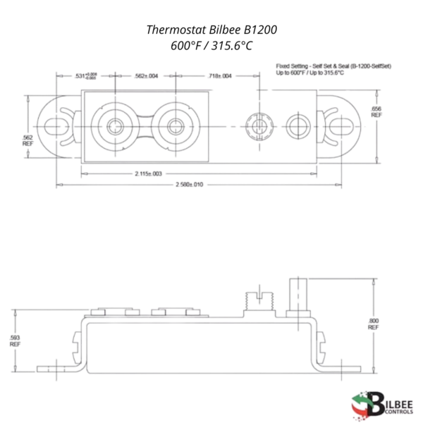 Thermostat Bilbee B1200 1